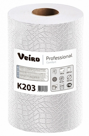 Полотенца Veiro Professional в рулонах MATIC  170м, 2сл/6 Comfort