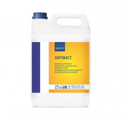 KIILTO ANTIBACT (Киилто Антибакт) 5л  Дезинфицирующее  моющее средство, на основе ЧАСы