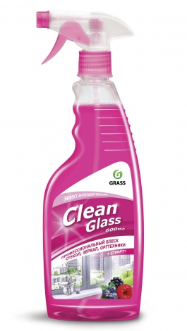 ГРАСС Clean Glass (лесные ягоды) 600мл. Очиститель для стекол (тригер)